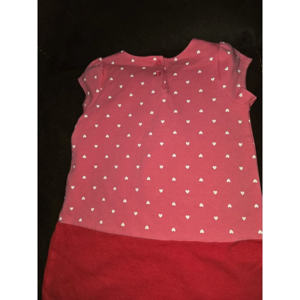 Gymboree fun at heart valentine's day‎ dress size 6 pink red